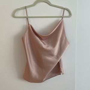 Cotton Candy LA silky pink top